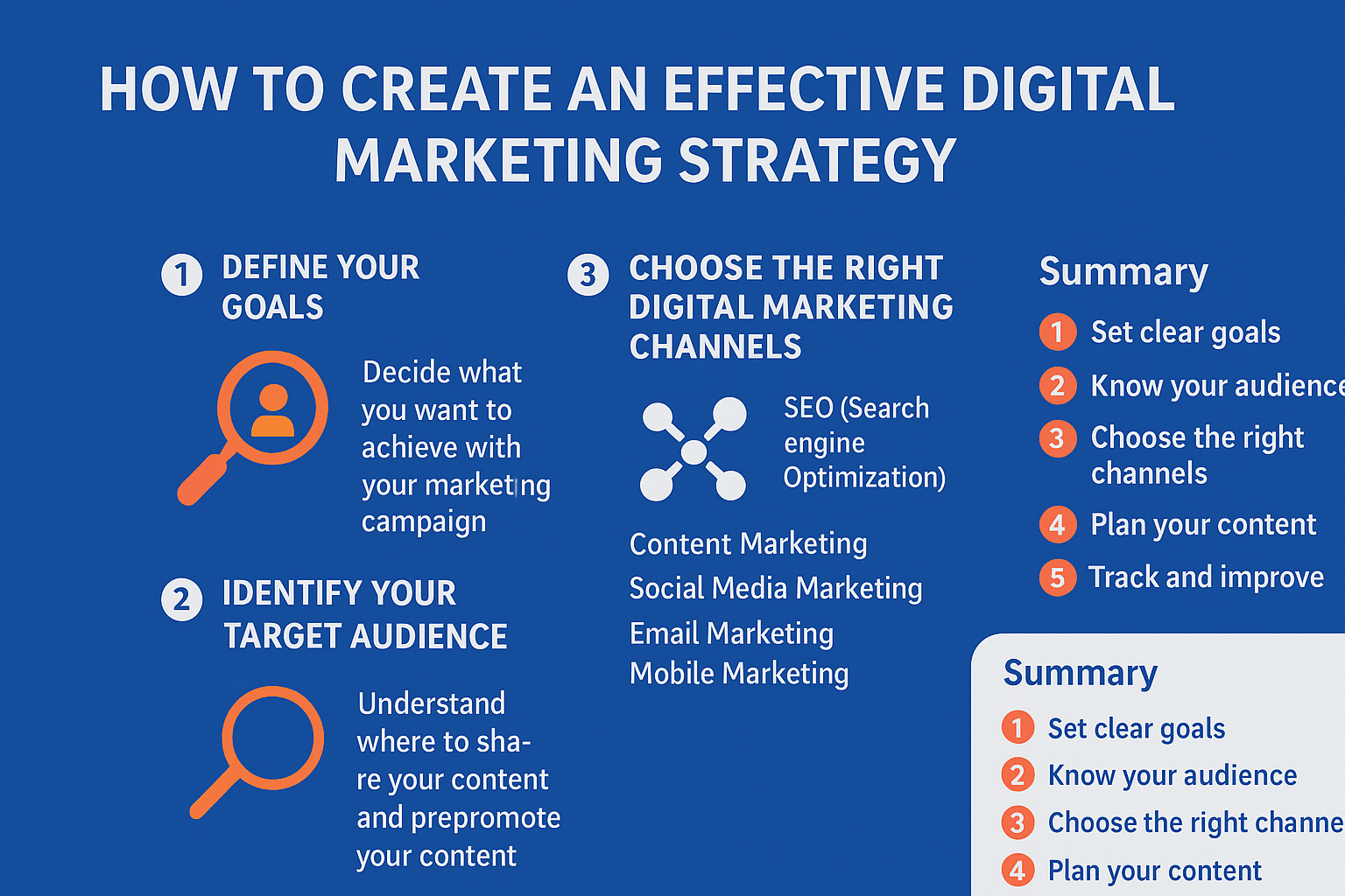 🌟 How to Create an Effective Digital Marketing Strategy?