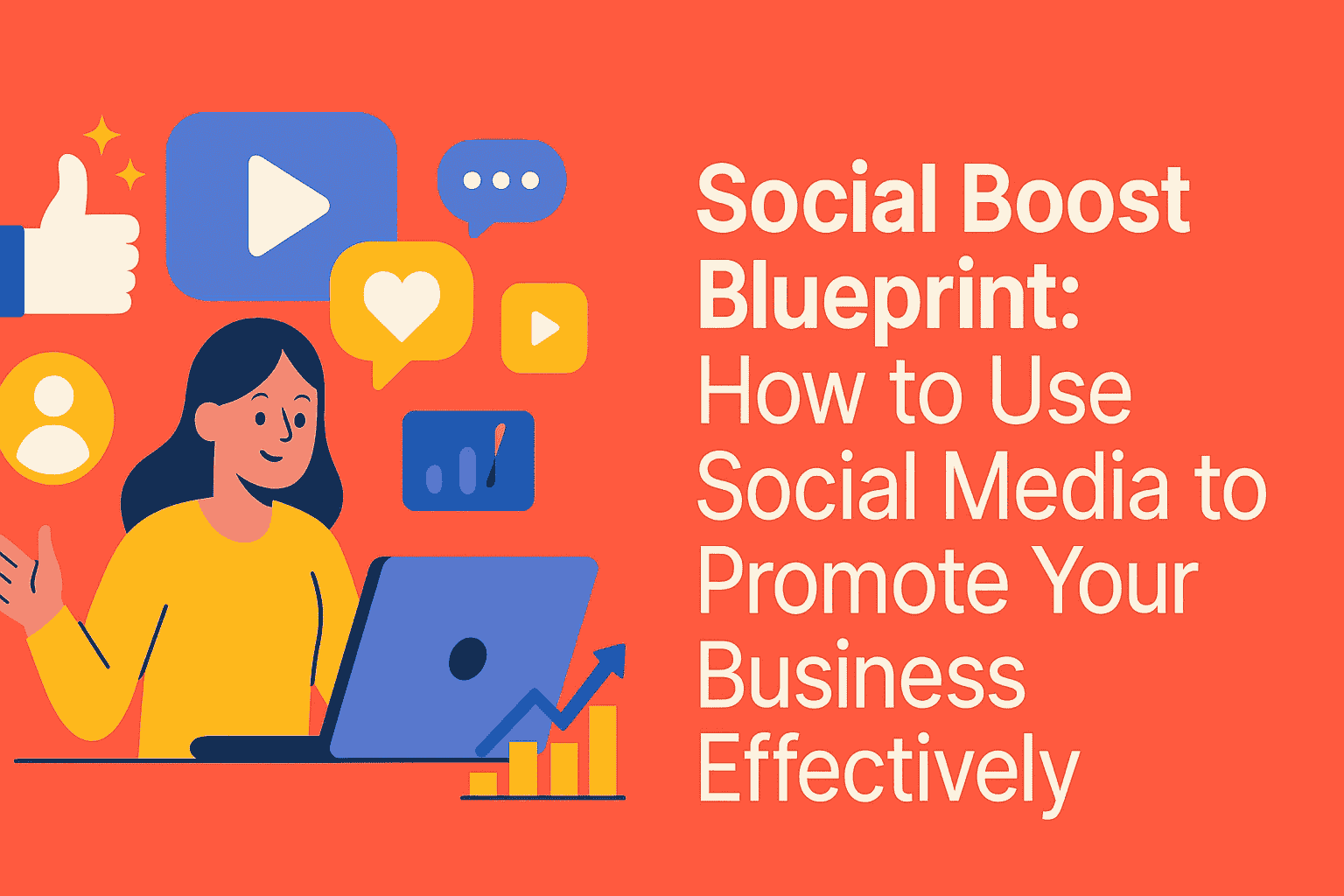 🚀 Social Boost Blueprint: How to Use Social Media to Promote Your Business Effectively